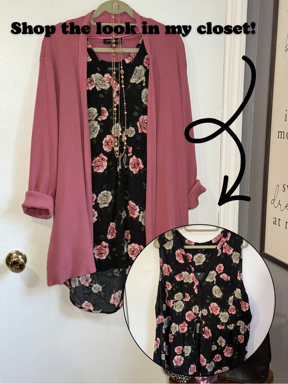 Lane Bryant Dusty Rose Pink Ribbed Open Front Longline Cardigan Size 22/24